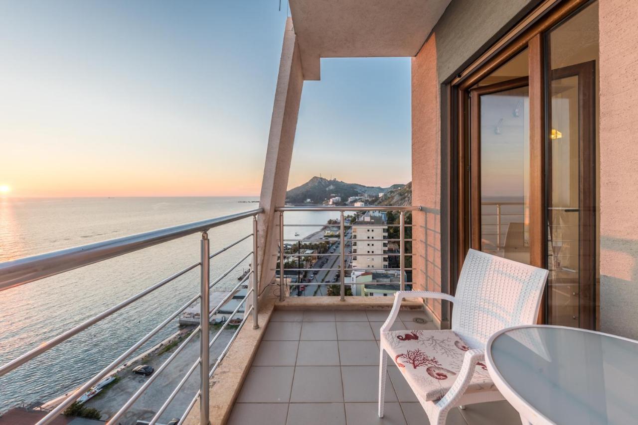 Blue Heaven -Full Sea View Brand New Apartment ดูร์เรส ภายนอก รูปภาพ