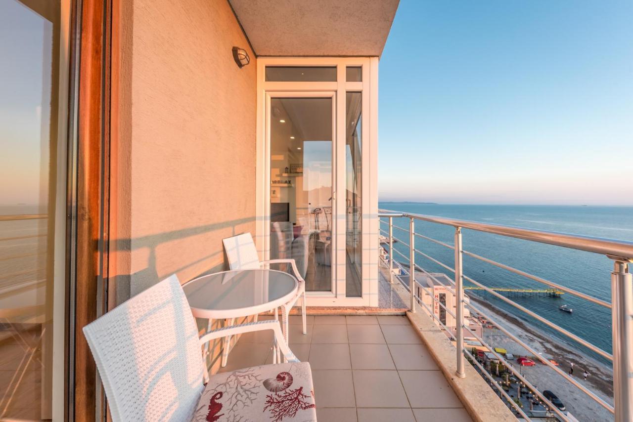Blue Heaven -Full Sea View Brand New Apartment ดูร์เรส ภายนอก รูปภาพ
